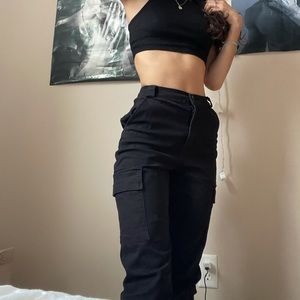 Black cargo pant